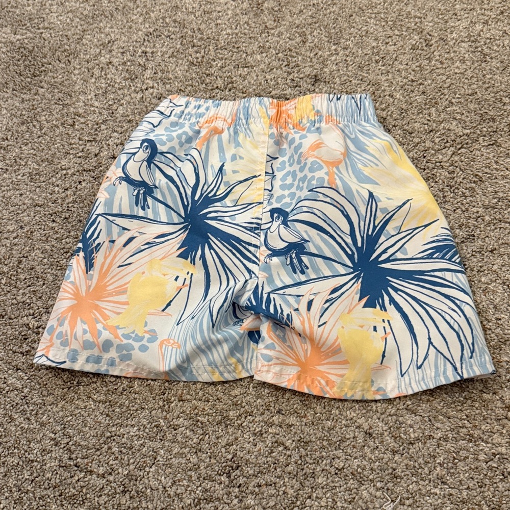RuggedButts Birds Of Paradise Tropical Swim Trunks 4t - Picture 7 of 7